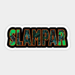 Slampar Island Sticker